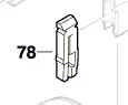 Guide-lame réf. 2 609 001 855 pour PFZ 500 E BOSCH